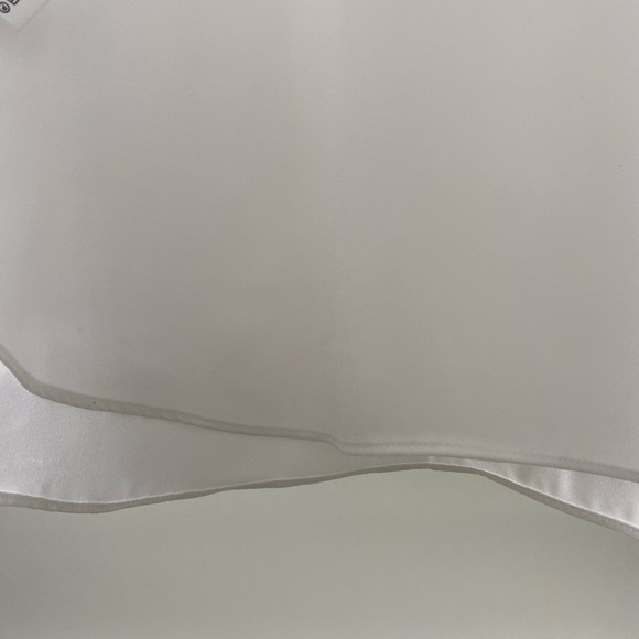 ZARA | White Camisole V-Neck Flowy Top | US Small - Picture 14 of 15